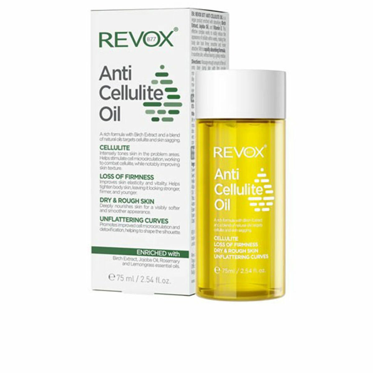 Bilde av Anti-cellulitt Kroppsolje Revox B77 ANTI CELLULITE 75 ml - Kjøp Revox B77 produkter online.