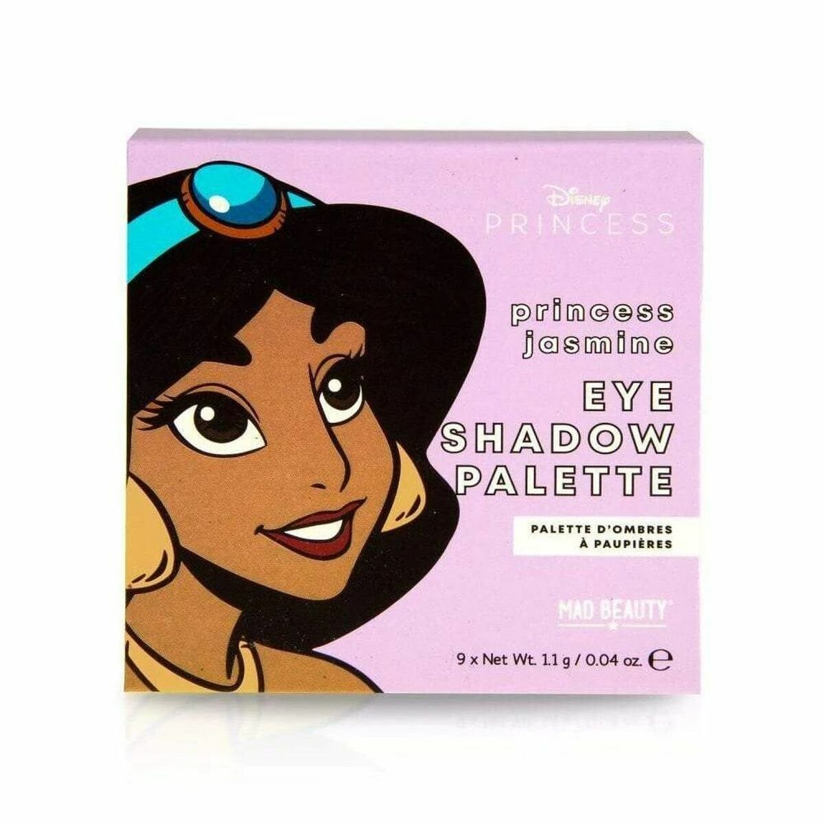 Bilde av Øyenskyggepalett Mad Beauty Disney Princess Jasmine Mini (9 x 1