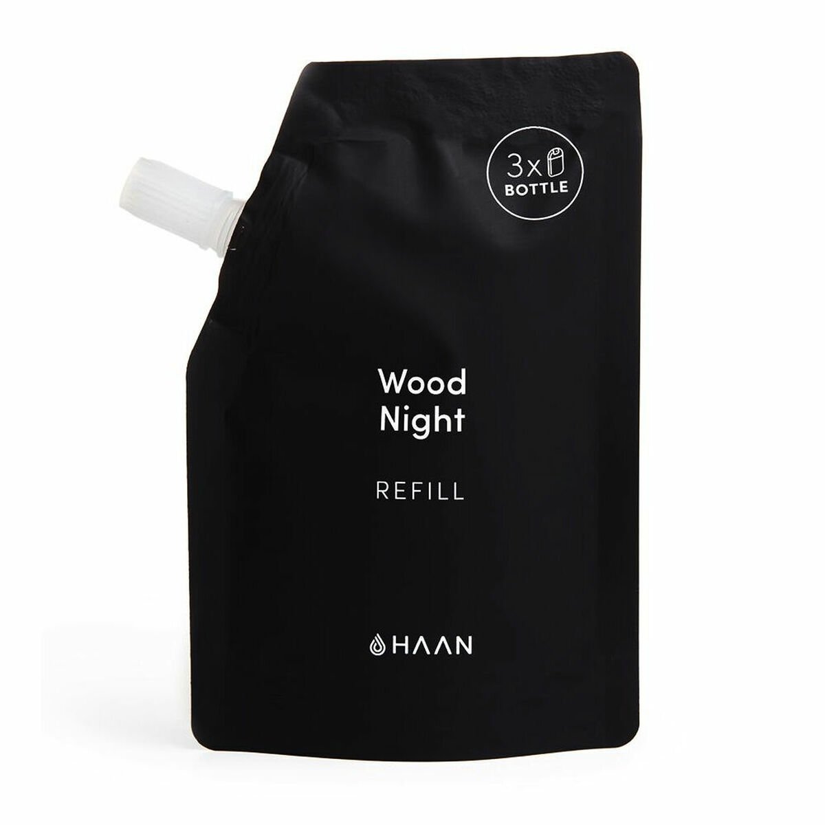 Bilde av Sanitizing Håndsåpe Haan Wood Night Påfyll (100 ml) - Kjøp Haan produkter online.