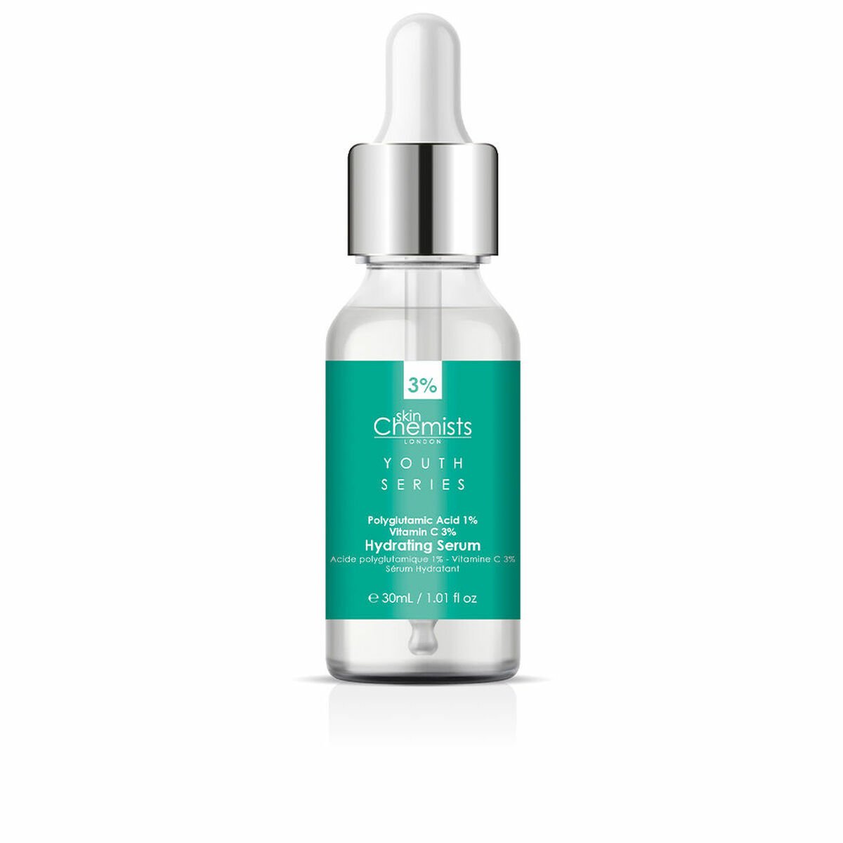 Bilde av Ansiktsserum Skin Chemists Polyglutamic Acid Vitamin C 30 ml - Kjøp Skin Chemists produkter online.