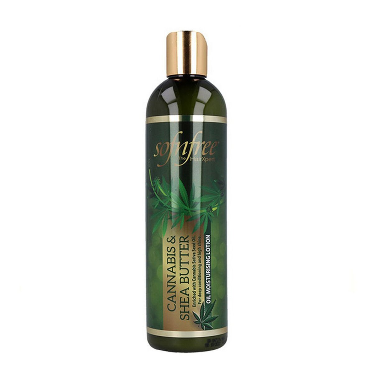 Bilde av Hårlotion Sofn'free Cannabis & Shea Butter Oil 350 ml - Kjøp Sofn'free produkter online.
