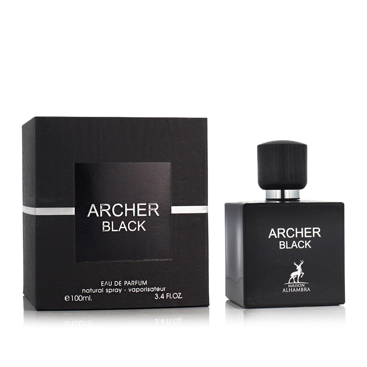 Bilde av Herre parfyme Maison Alhambra EDP Archer Black 100 ml - Kjøp Maison Alhambra produkter online.