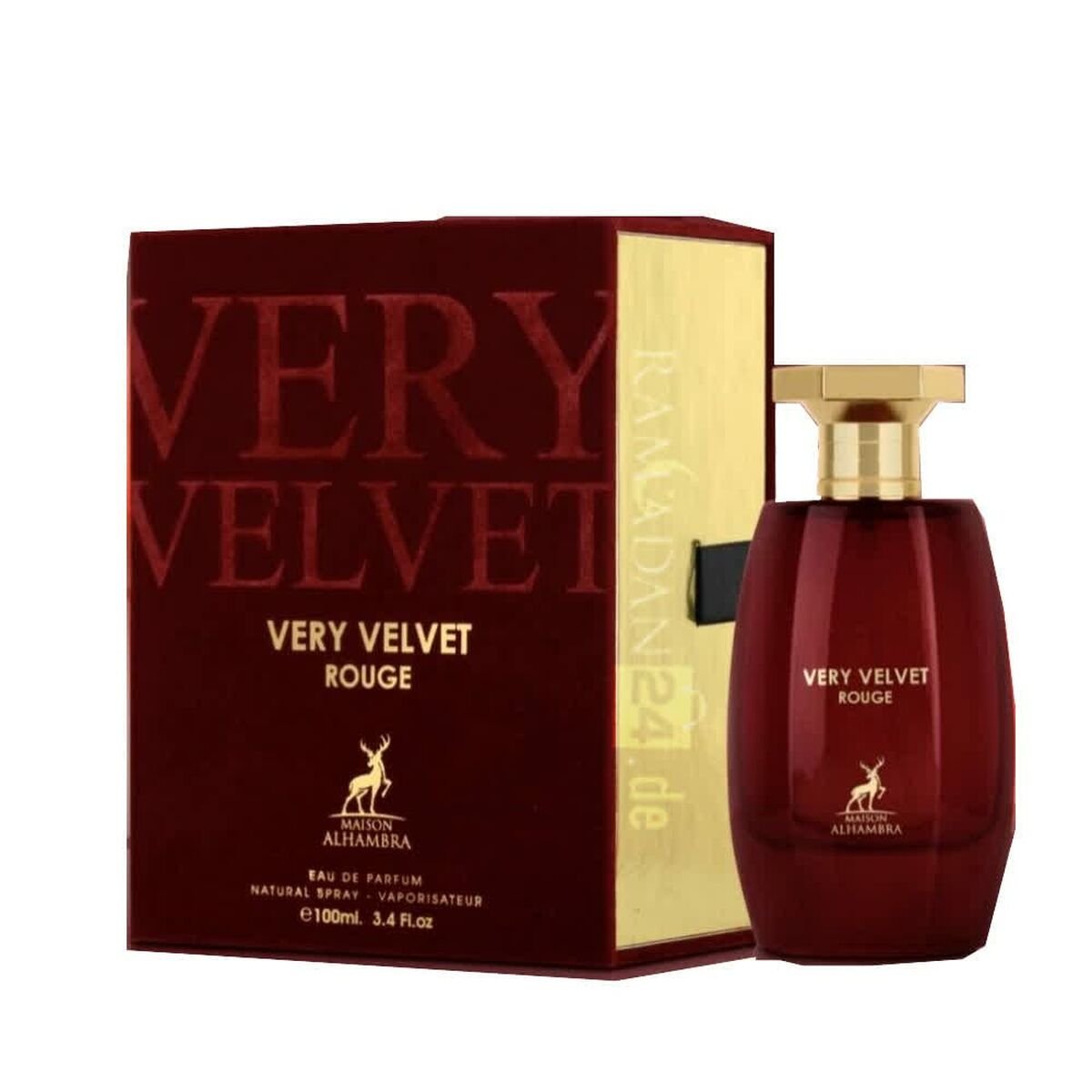 Bilde av Dame parfyme Maison Alhambra EDP Very Velvet Rouge 100 ml - Kjøp Maison Alhambra produkter online.