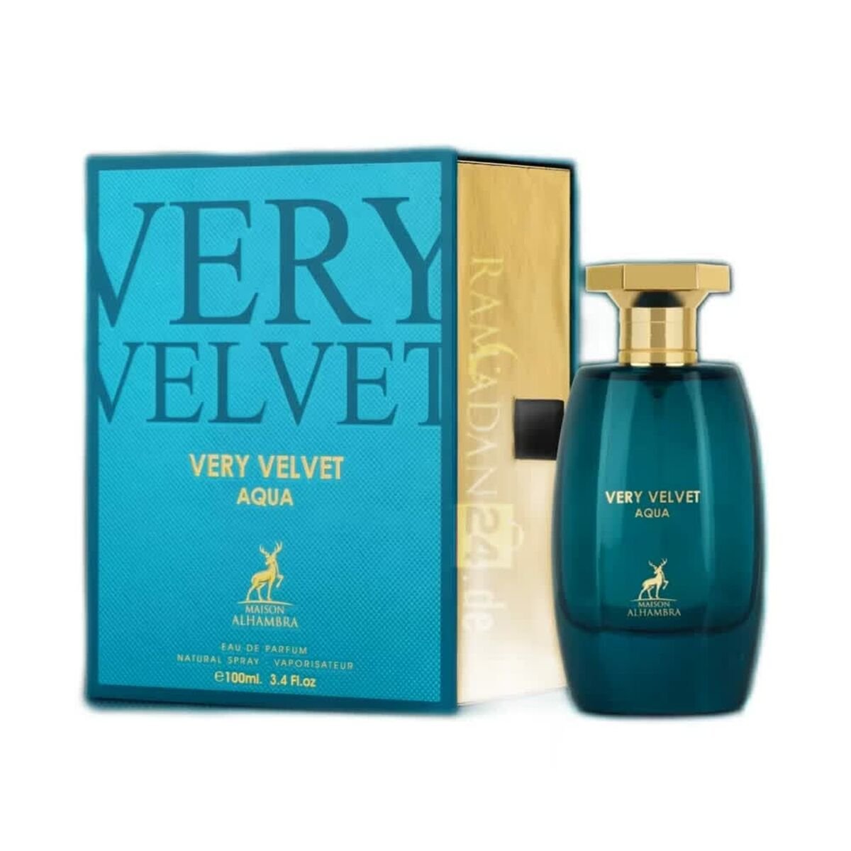 Bilde av Dame parfyme Maison Alhambra EDP Very Velvet Aqua 100 ml - Kjøp Maison Alhambra produkter online.