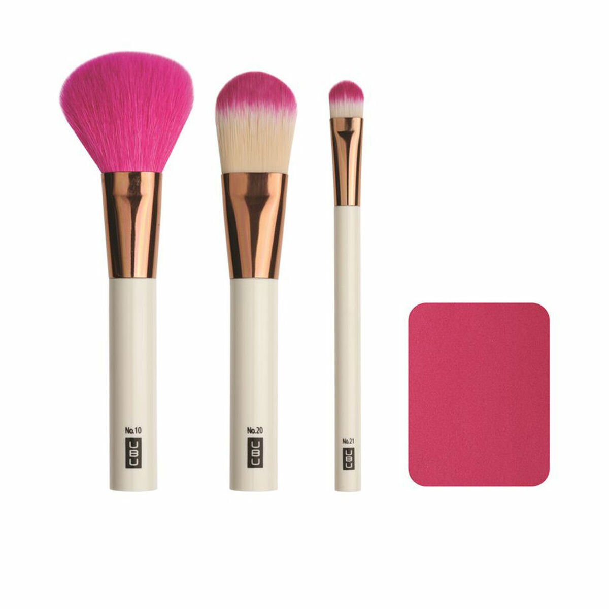 Bilde av Sett med Sminkebørster Urban Beauty United Face On Kit Brochas Maquillaje Lote 4 enheter 4 Deler - Kjøp Urban Beauty United produkter online.