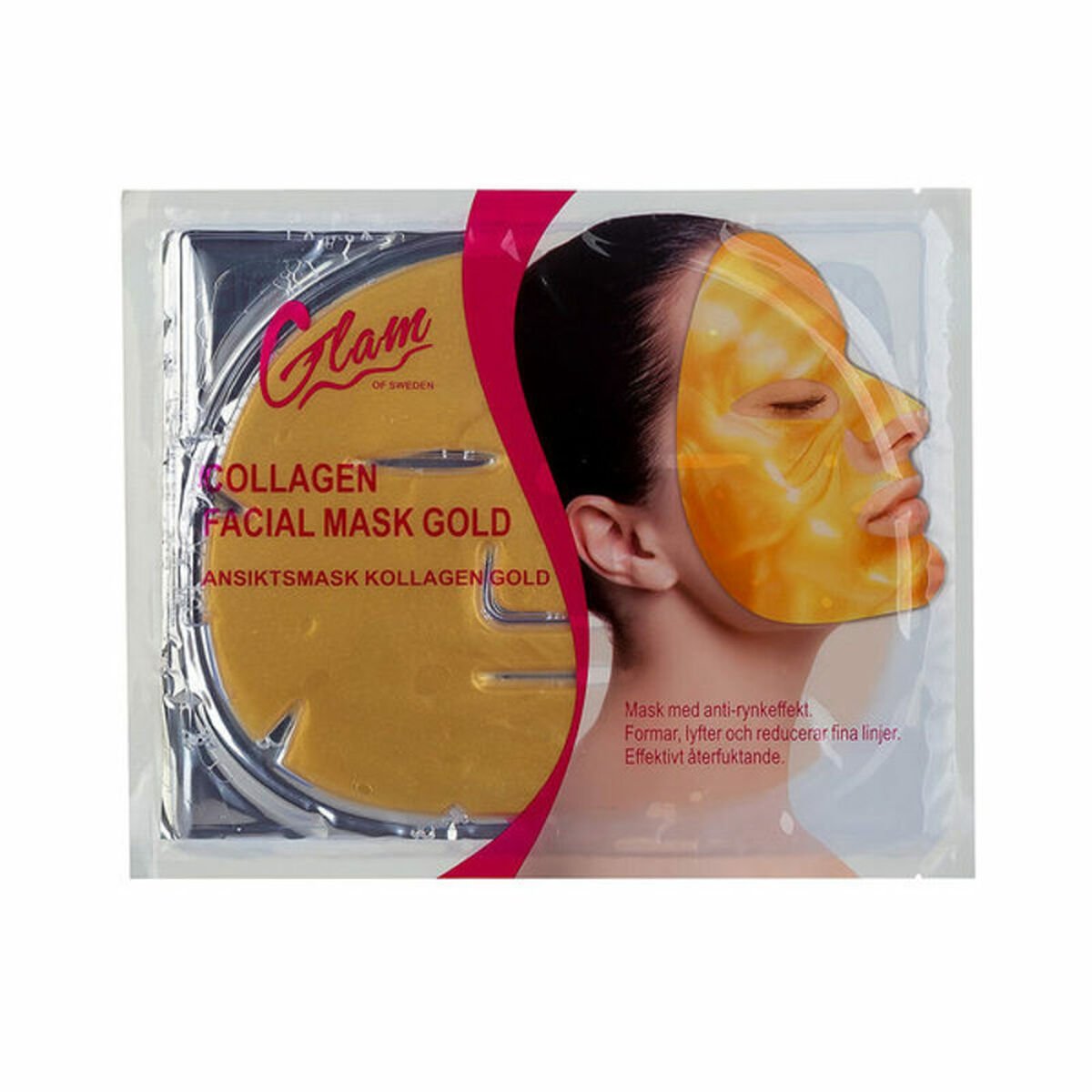 Bilde av Anti-aldring Fuktighetsgivende Maske Glam Of Sweden Gold (60 g) - Kjøp Glam Of Sweden produkter online.