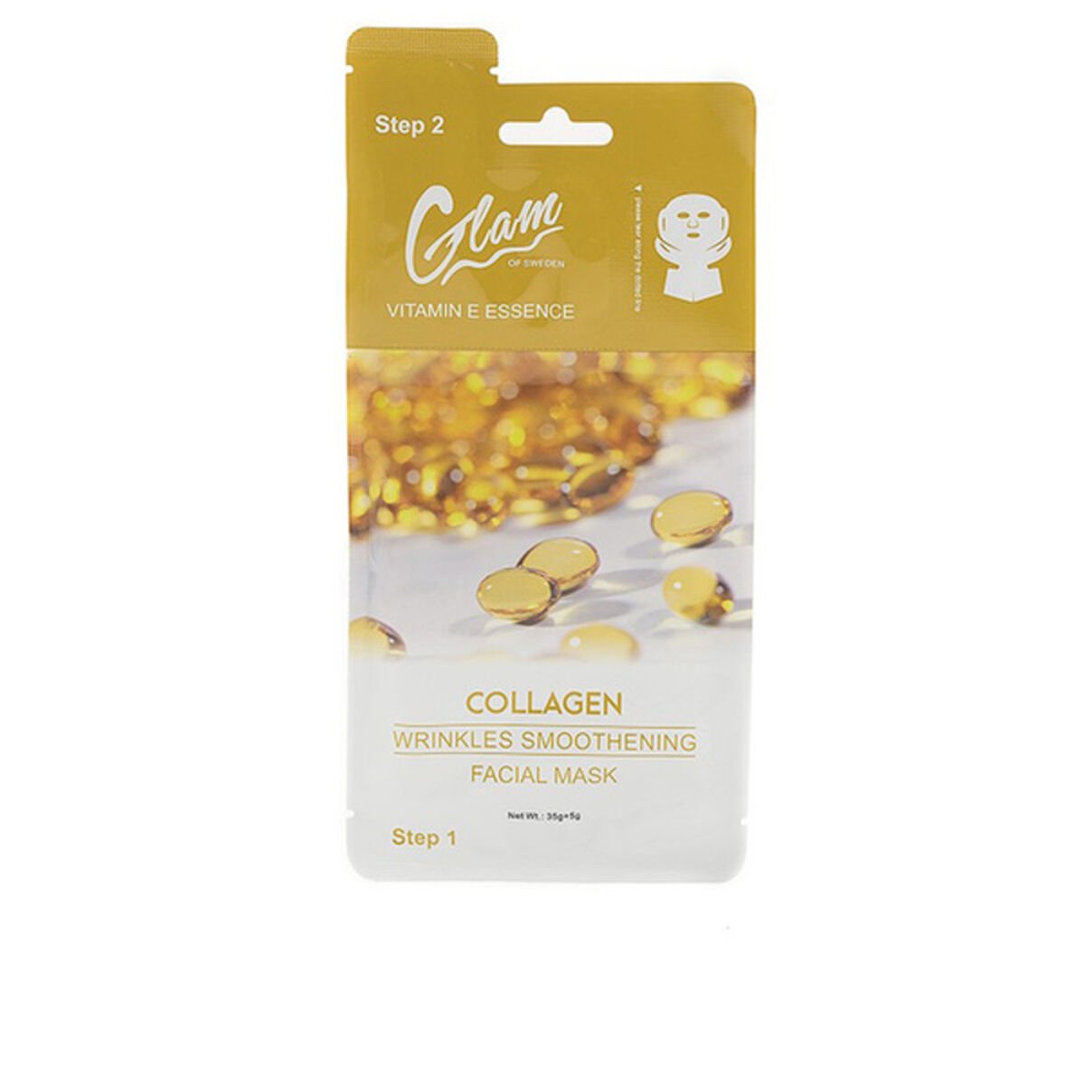 Bilde av Ansiktsmaske Glam Of Sweden Collagen - Kjøp Glam Of Sweden produkter online.