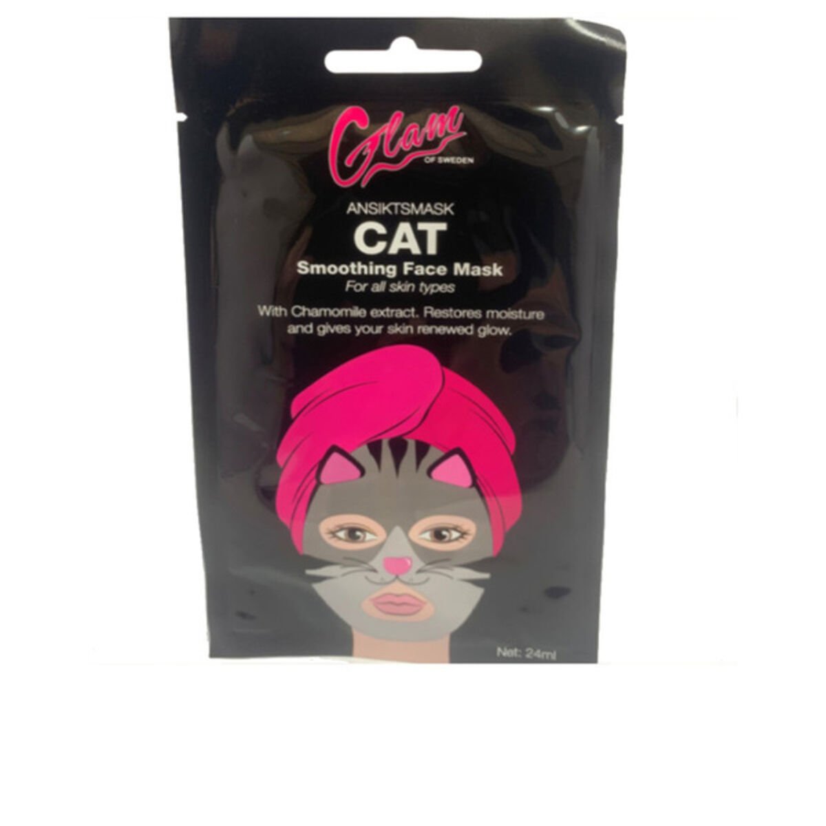 Bilde av Ansiktsmaske Glam Of Sweden Katt (24 ml) - Kjøp Glam Of Sweden produkter online.