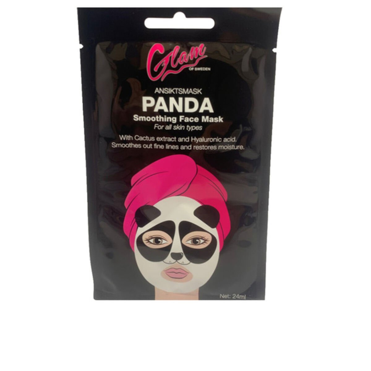 Bilde av Anti-rynke maske Glam Of Sweden Pandabjørn (24 ml) - Kjøp Glam Of Sweden produkter online.