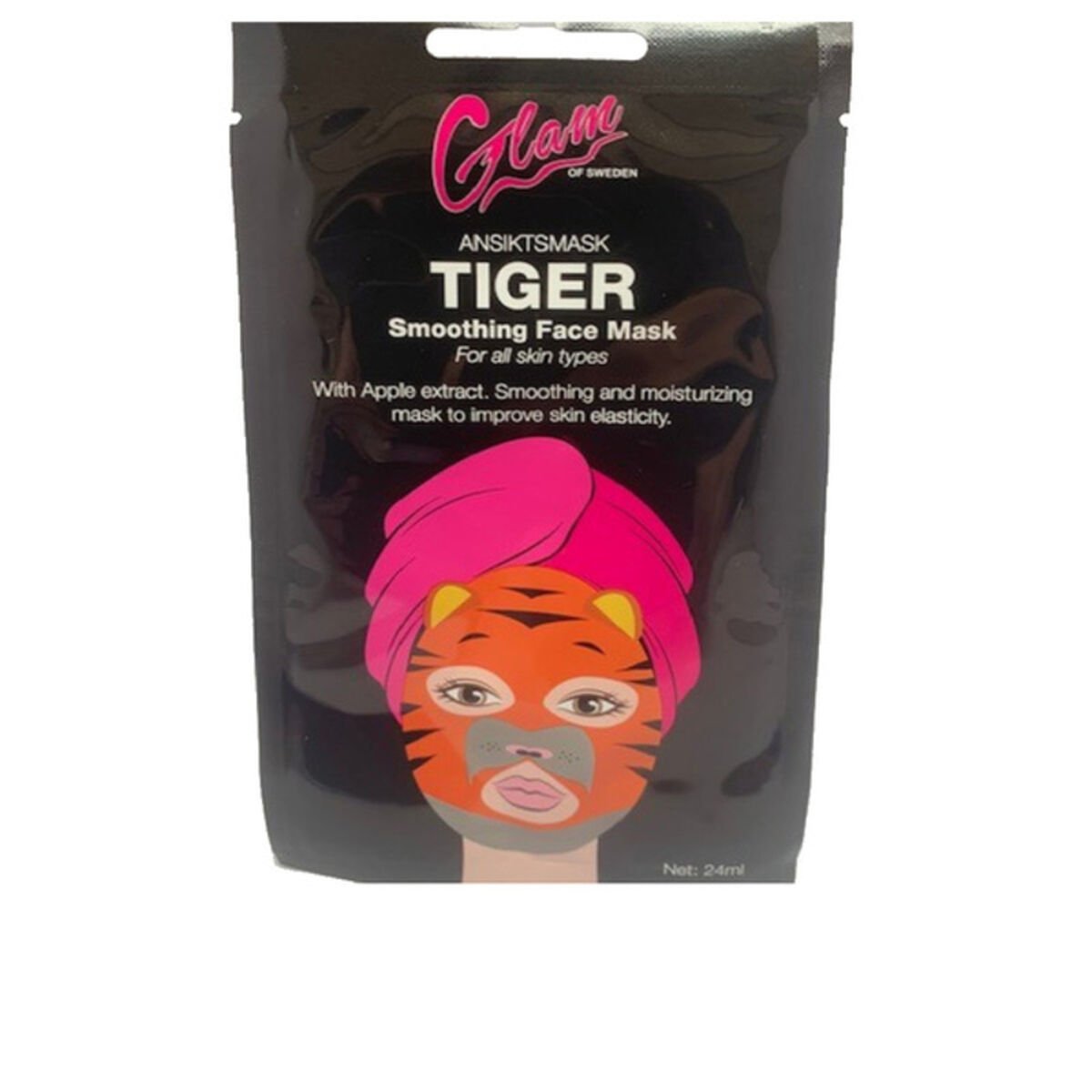 Bilde av Fuktighetsgiver Ansiktsmaske Glam Of Sweden H01498 Tiger (24 ml) - Kjøp Glam Of Sweden produkter online.