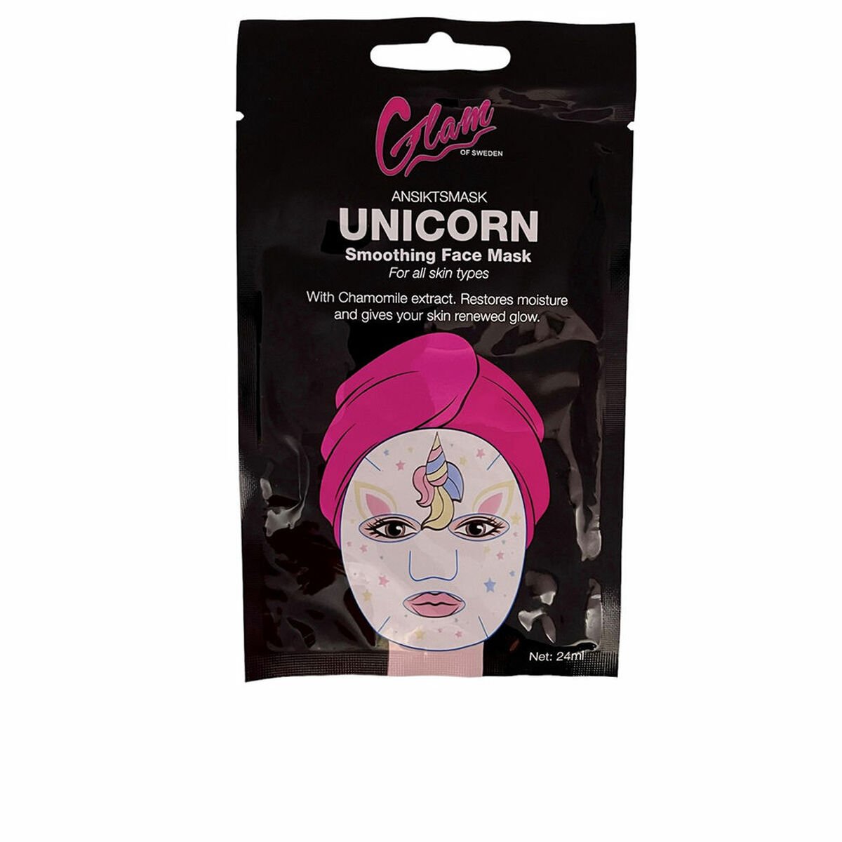 Bilde av Ansiktsmaske Glam Of Sweden Unicorn 24 ml - Kjøp Glam Of Sweden produkter online.