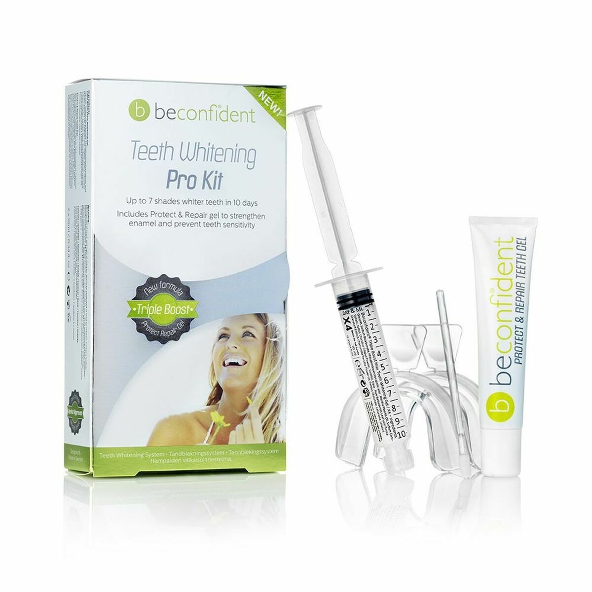 Bilde av Hvitningssett Beconfident Teeth Whitening Tenner (5 pcs) - Kjøp Beconfident produkter online.