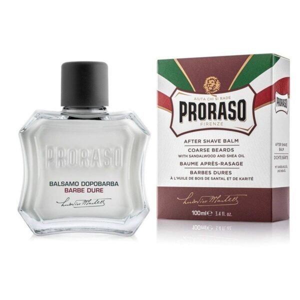 Etterbarberingsbalsam Proraso Coarse Beards 100 ml Mykgjørende
