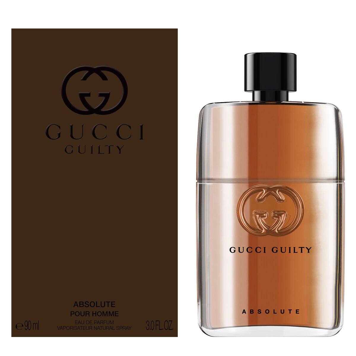 Bilde av Herre parfyme Gucci EDP Guilty Absolute 90 ml - Kjøp Gucci produkter online.