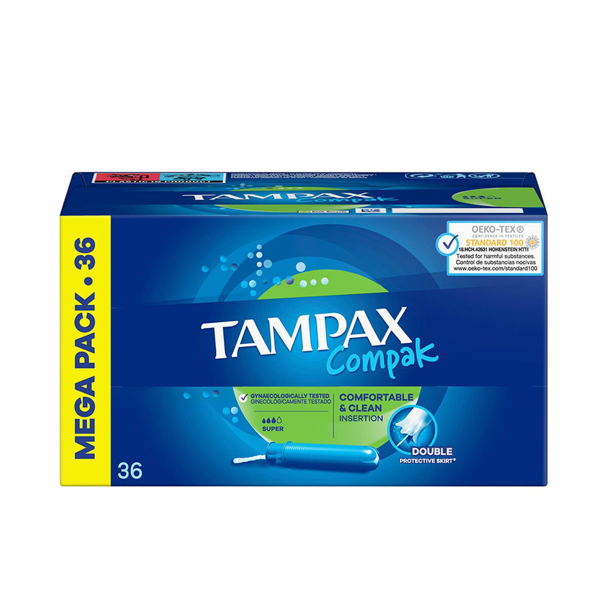 Bilde av Super Tamponger Tampax Compak 36 Enheter - Kjøp Tampax produkter online.