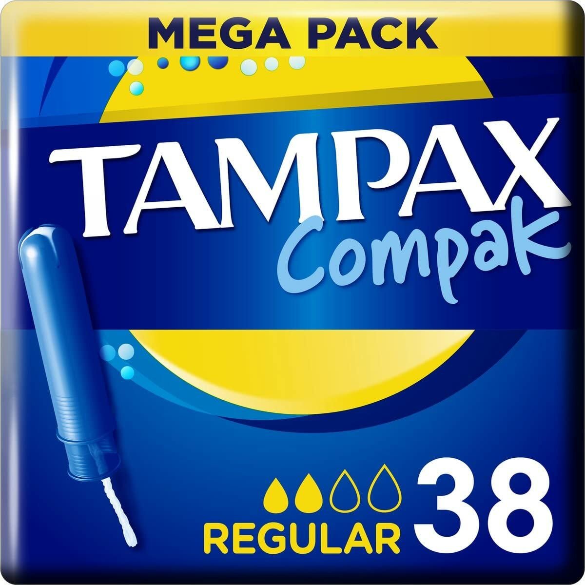 Bilde av Vanlige Tamponger Tampax Compak 38 unidades - Kjøp Tampax produkter online.