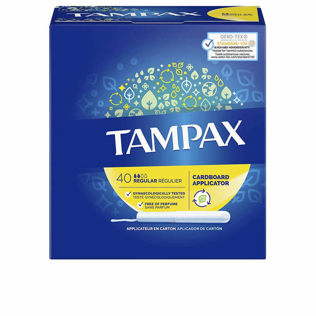 Bilde av Vanlige Tamponger Tampax   40 enheter - Kjøp Tampax produkter online.