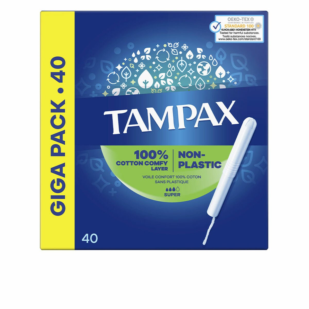 Bilde av Super Tamponger Tampax   40 enheter - Kjøp Tampax produkter online.