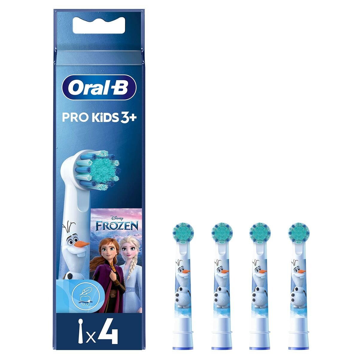 Bilde av Reservehode Oral-B EB10 4 FFS FROZEN II Blå/Hvit 4 enheter - Kjøp Oral-B produkter online.