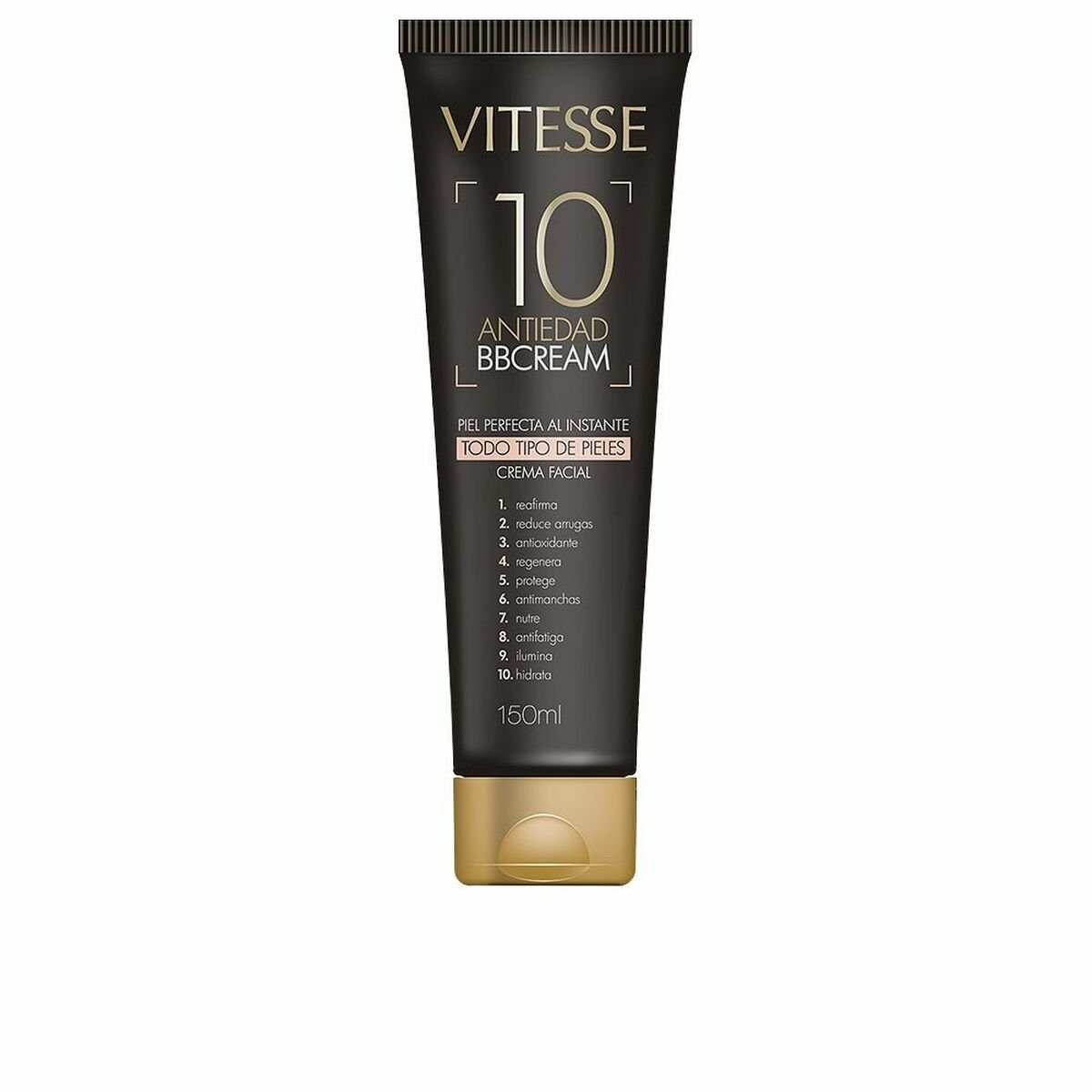 Bilde av Hydrerende krem med farge Vitesse Antiedad Bb Cream Anti-aldring 10 i 1 150 ml - Kjøp Vitesse produkter online.