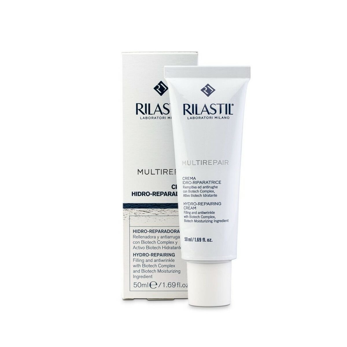 Bilde av Anti-aldring Fuktighetsgivende maske Rilastil Multirepair 50 ml - Kjøp Rilastil produkter online.