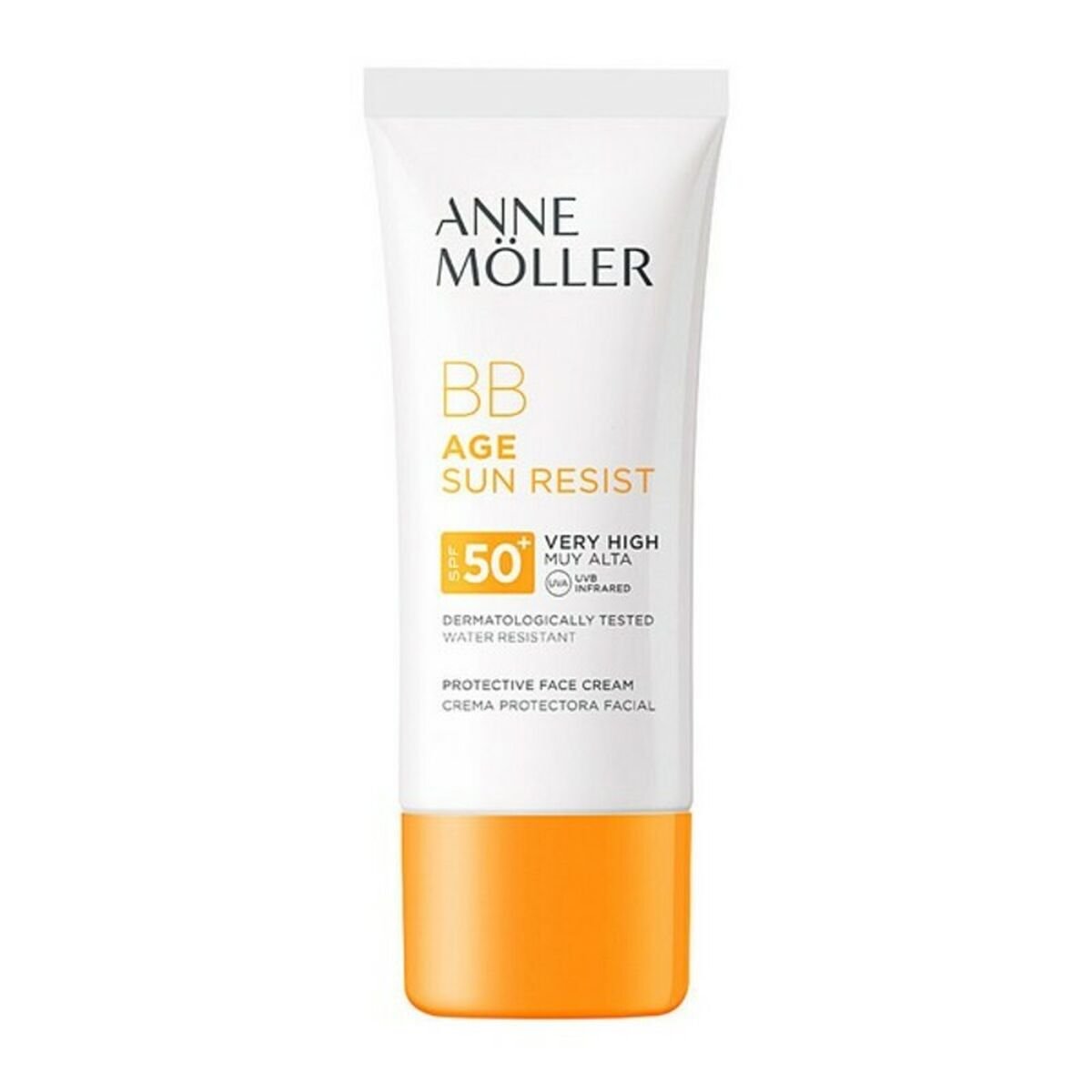 Bilde av Hydrerende krem med farge Âge Sun Rerist BB Cream Anne Möller 90008C (50 ml) SPF	50+ Spf 50 50 ml - Kjøp Anne Möller produkter online.