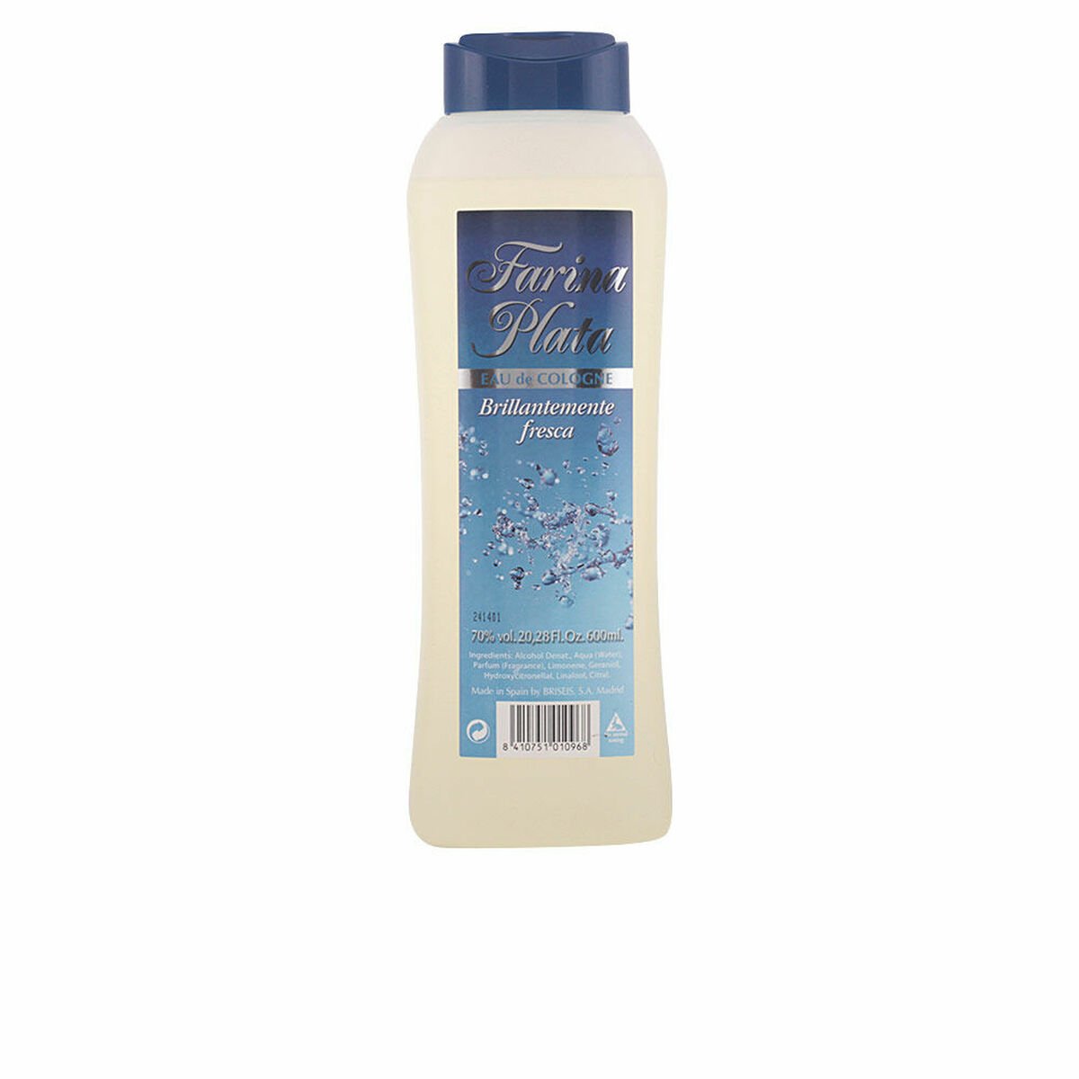 Bilde av Unisex parfyme Briseis FARINA PLATA EDC 600 ml - Kjøp Briseis produkter online.