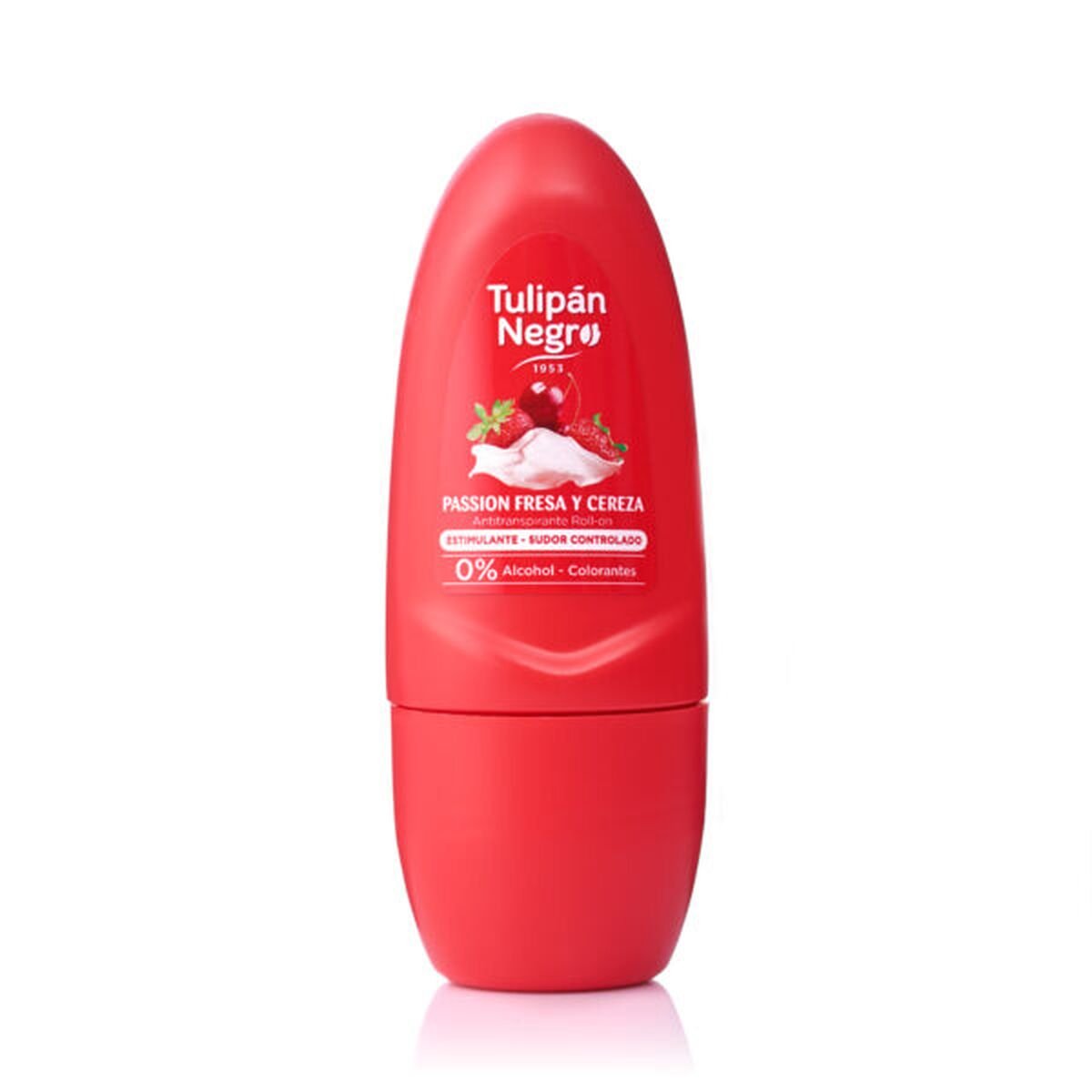 Bilde av Roll-on deodorant Tulipán Negro Passion Fresa y Cereza 50 ml - Kjøp Tulipán Negro produkter online.