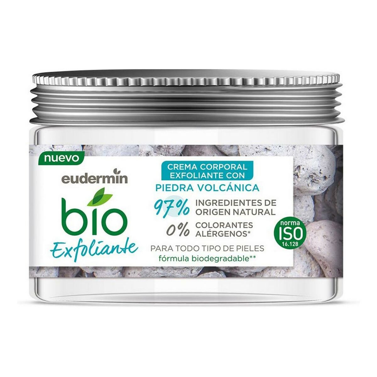 Bilde av Eksfolierende krem Bio Eudermin Bio Exfoliante Vulkansk stein 300 ml - Kjøp Eudermin produkter online.