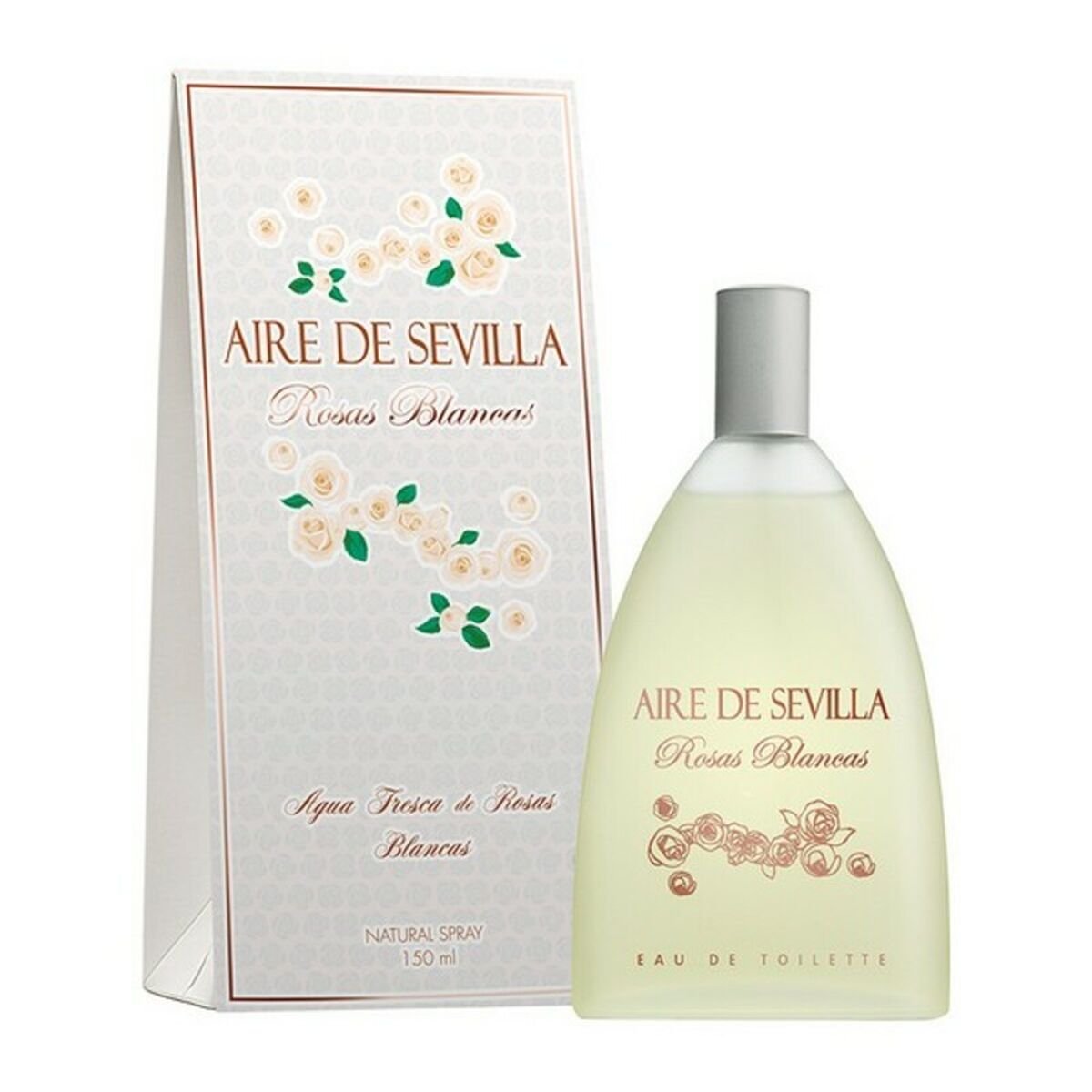 Bilde av Dame parfyme Aire Sevilla AIRE DE SEVILLA ROSAS BLANCAS EDT 150 ml - Kjøp Aire Sevilla produkter online.