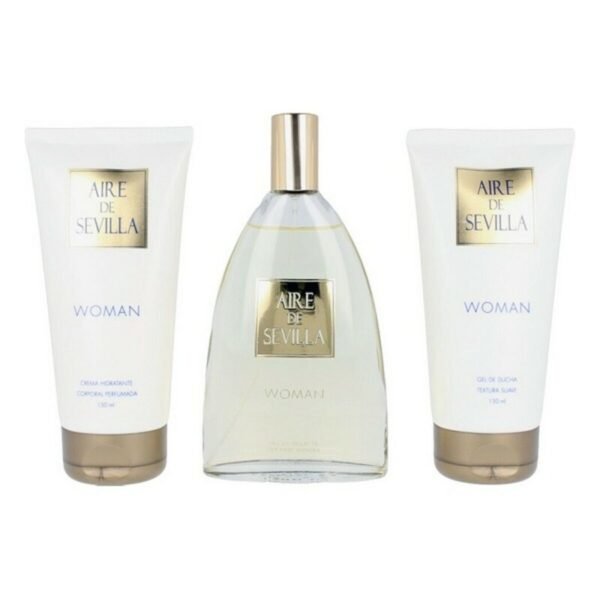 Bilde av Sett dame parfyme Woman Aire Sevilla 8411047136102 EDT (3 pcs) 3 Deler - Kjøp Aire Sevilla produkter online.