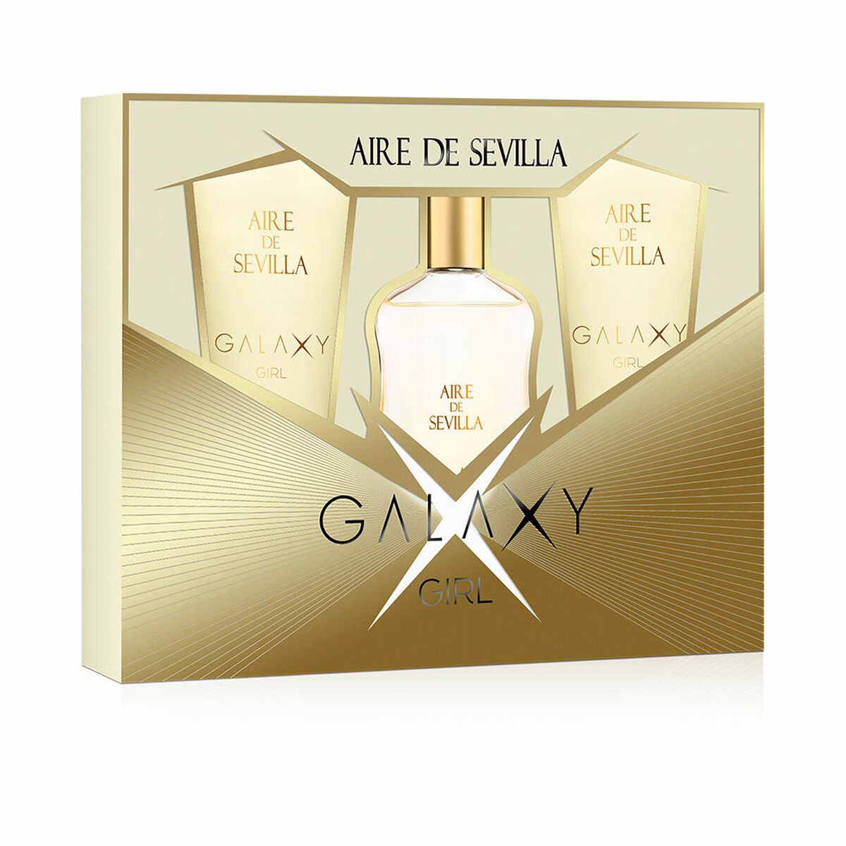 Bilde av Sett dame parfyme Aire Sevilla EDT Galaxy Girl 3 Deler - Kjøp Aire Sevilla produkter online.