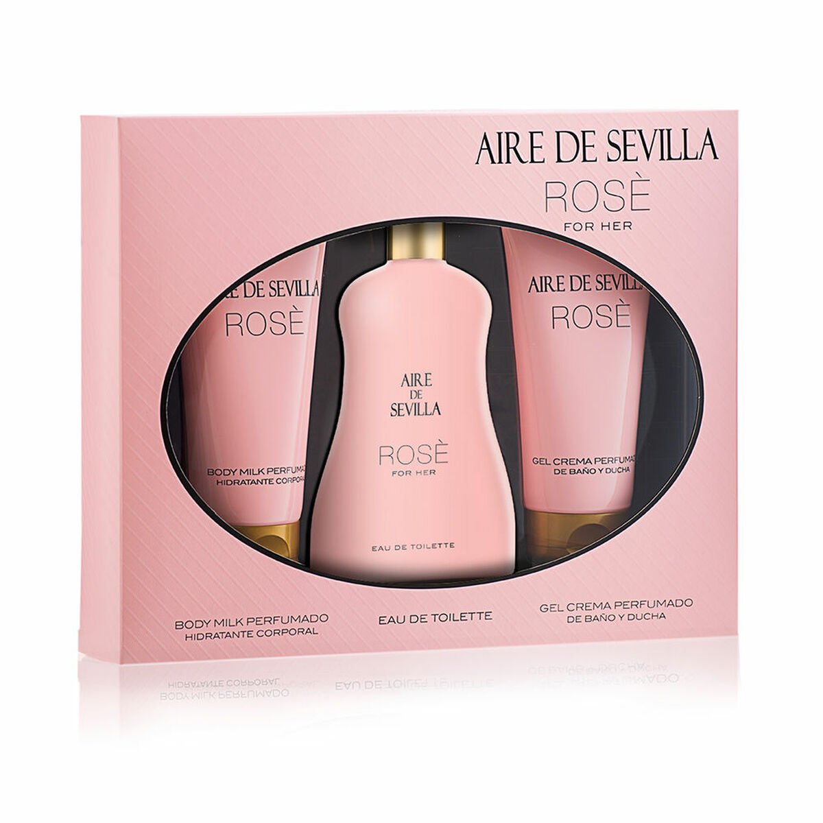 Bilde av Sett dame parfyme Aire Sevilla Rose 3 Deler - Kjøp Aire Sevilla produkter online.