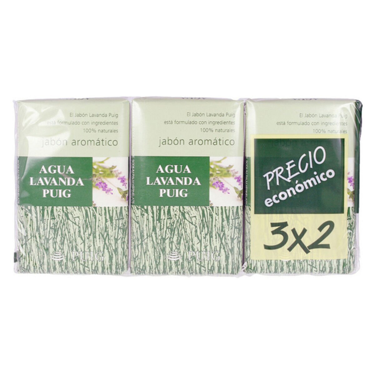 Bilde av Håndsåpe Agua Lavanda Puig Agua Lavanda 142-0350 (3 pcs) 3 Deler - Kjøp Agua Lavanda produkter online.