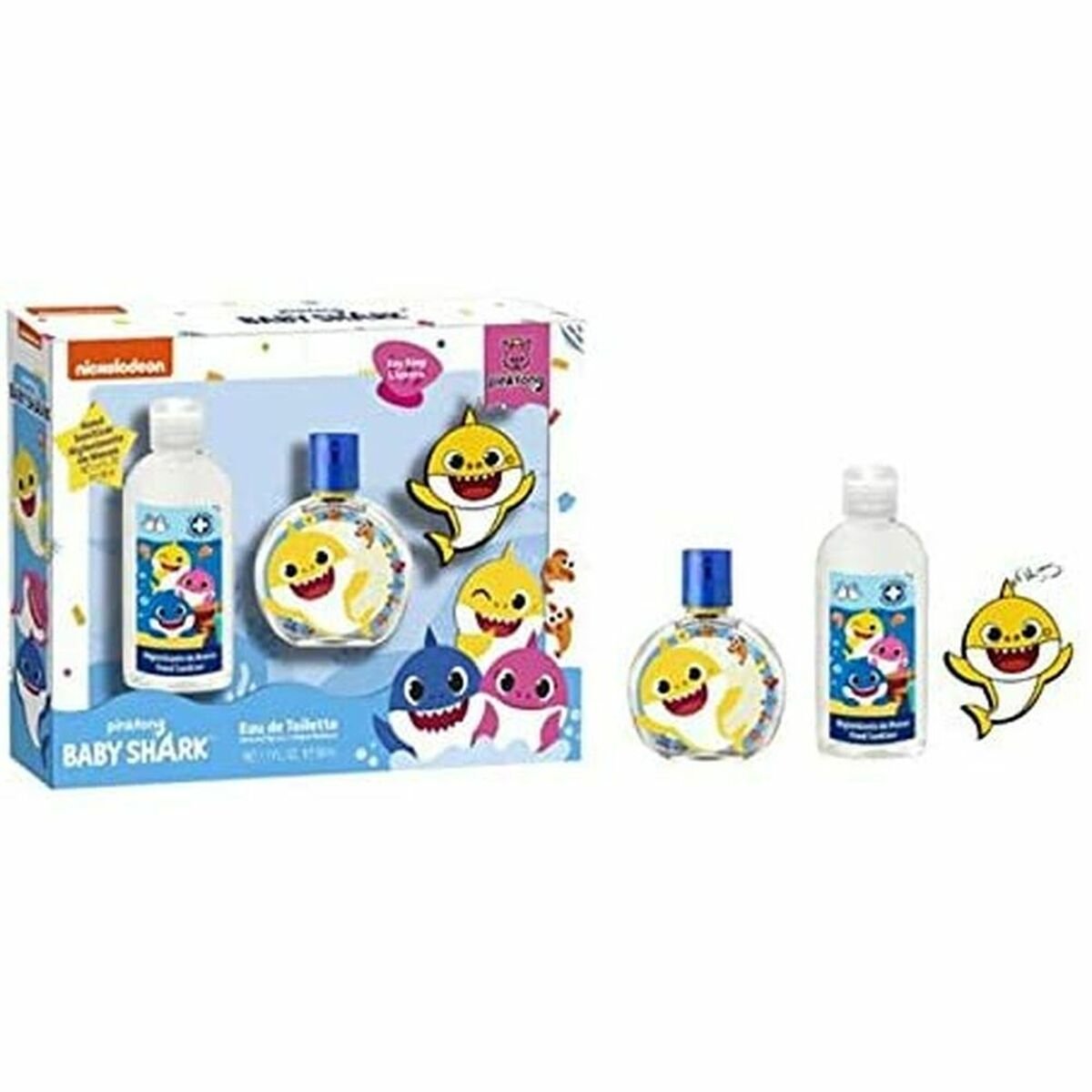 Bilde av Sett barneparfymer Baby Shark EDT 3 Deler - Kjøp Baby Shark produkter online.