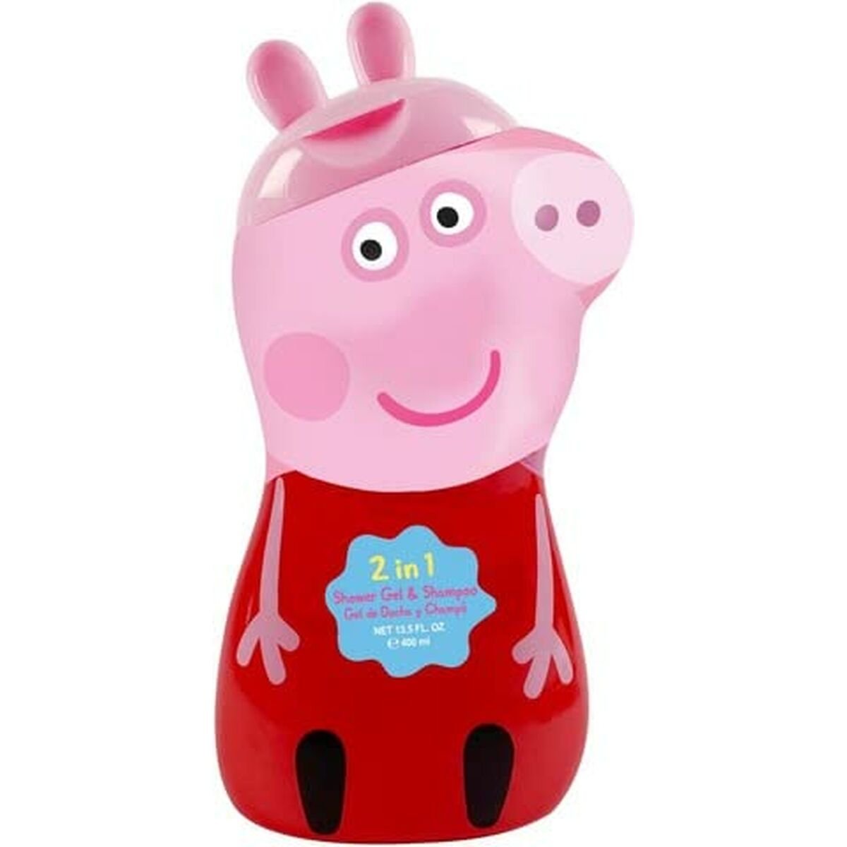 Bilde av 2-i-1 Gel og Sjampo Cartoon Peppa Pig (400 ml) - Kjøp Cartoon produkter online.