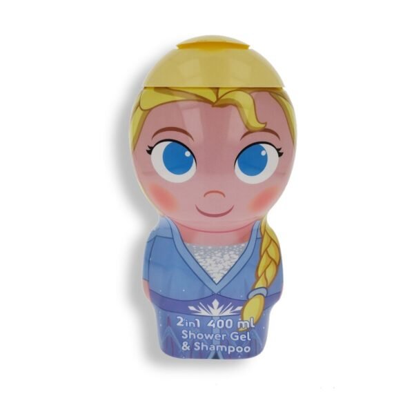 Bilde av 2-i-1 Gel og Sjampo Frozen Elsa Barne (400 ml) - Kjøp Frozen produkter online.