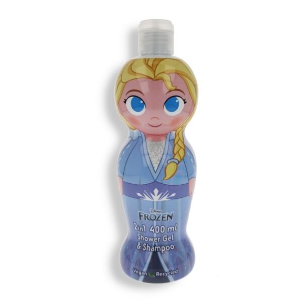 Bilde av 2-i-1 Gel og Sjampo Frozen Elsa Barne (400 ml) - Kjøp Frozen produkter online.