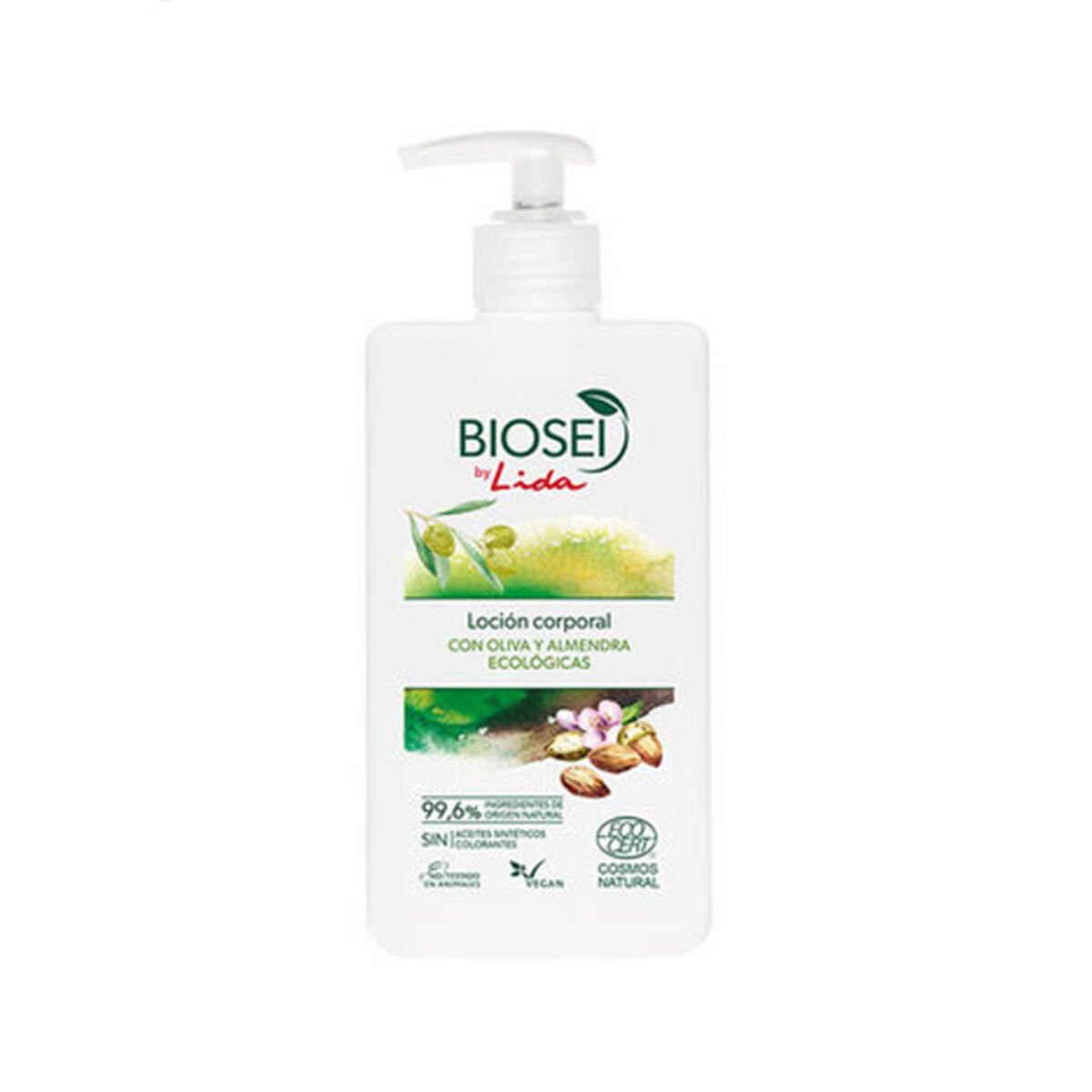 Bilde av Fuktighetsgivende lotion Biosei Oliva Lida Biosei Oliva Almendras Ecocert (250 ml) 250 ml - Kjøp Lida produkter online.