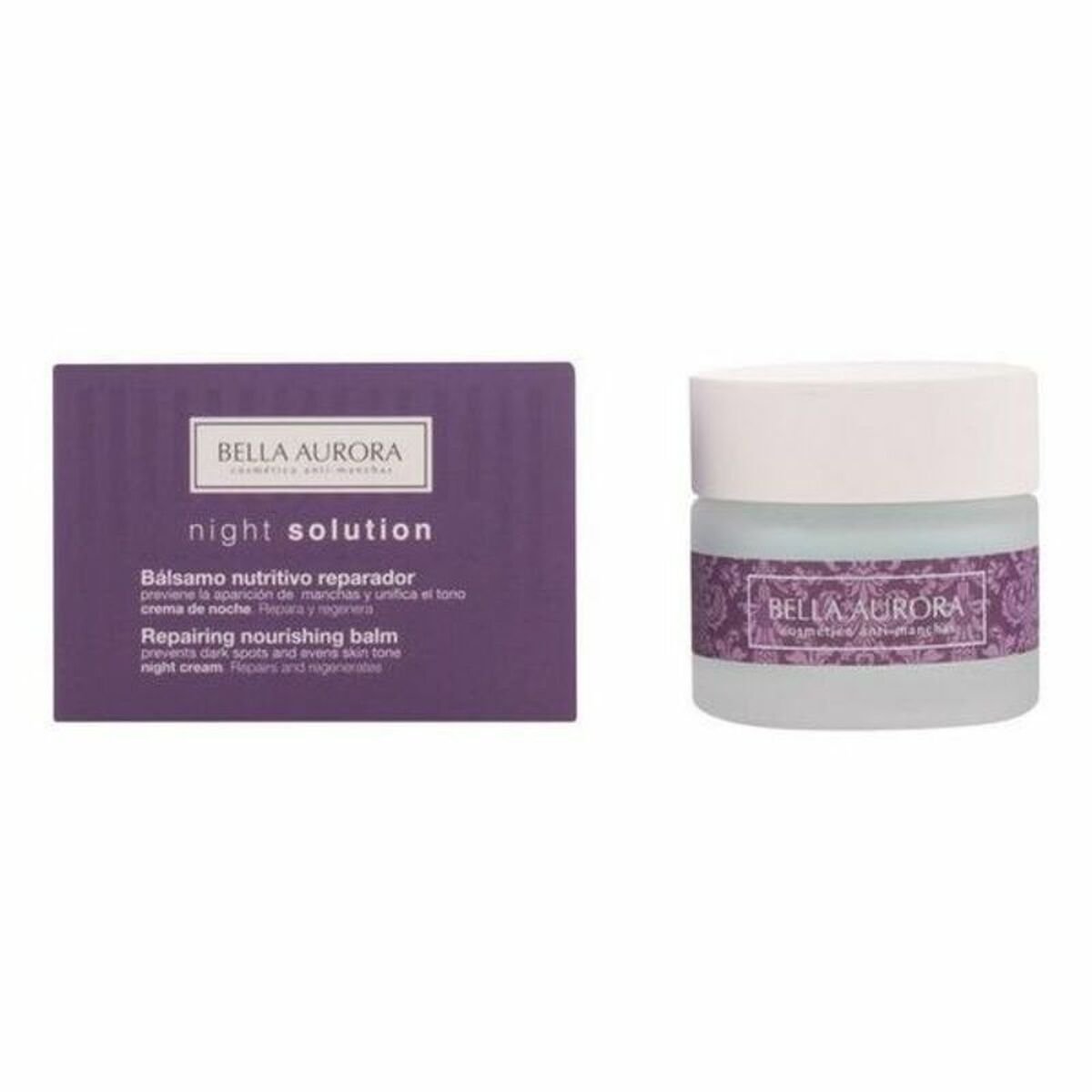 Bilde av Behandling mot brune flekker Bella Aurora Night Solution 50 ml - Kjøp Bella Aurora produkter online.