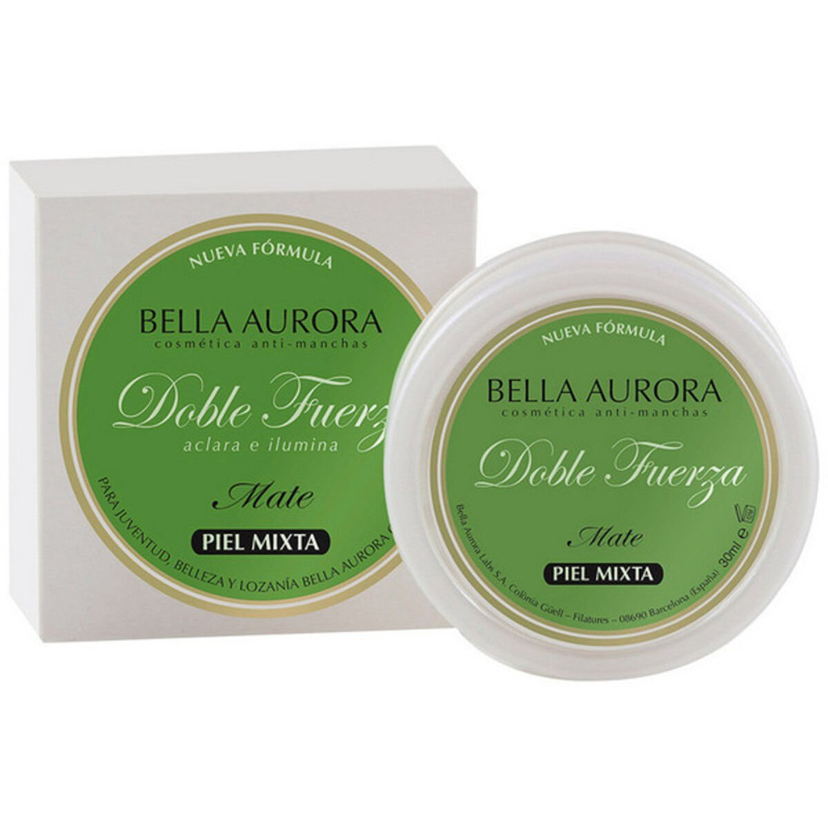 Bilde av Anti- brune flekker krem Doble Fuerza Mate Bella Aurora Doble Fuerza Mate (30 ml) 30 ml - Kjøp Bella Aurora produkter online.