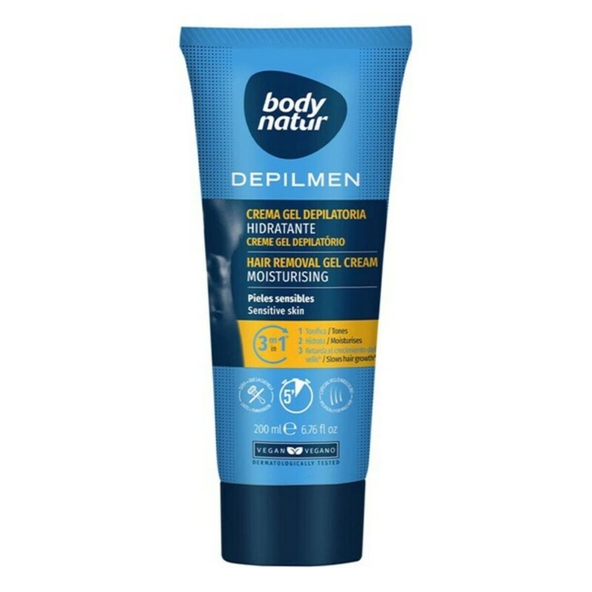 Bilde av Kroppshårfjerningskrem Body Natur (200 ml) - Kjøp Body Natur produkter online.