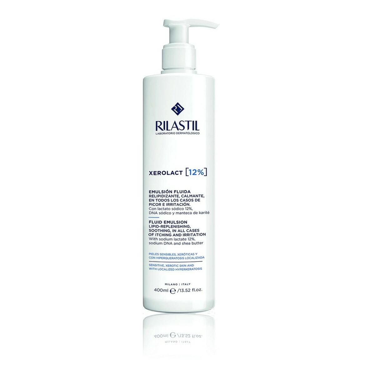 Bilde av Body lotion Rilastil Xerolact 12% Lindrende (400 ml) - Kjøp Rilastil produkter online.