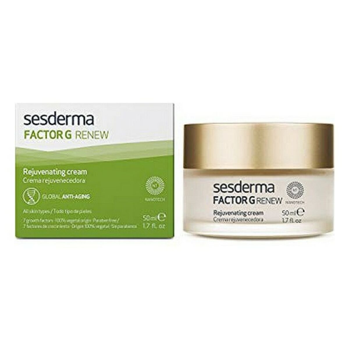 Bilde av Anti-aldring Krem Factor G Renew Sesderma Factor G Renew (50 ml) 50 ml - Kjøp Sesderma produkter online.