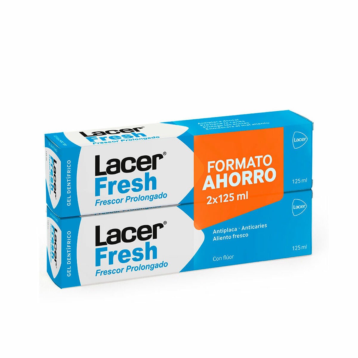 Bilde av Frisk Åndetannkrem Lacer LacerFresh 2 x 125 ml - Kjøp Lacer produkter online.