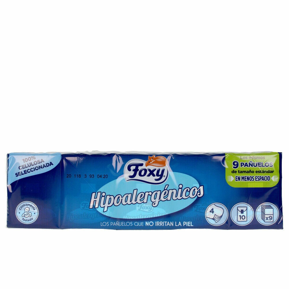 Bilde av Lommetørklær Foxy 857-0161 Hyperallergenisk (9 enheter) (10 x 9 uds) - Kjøp Foxy produkter online.