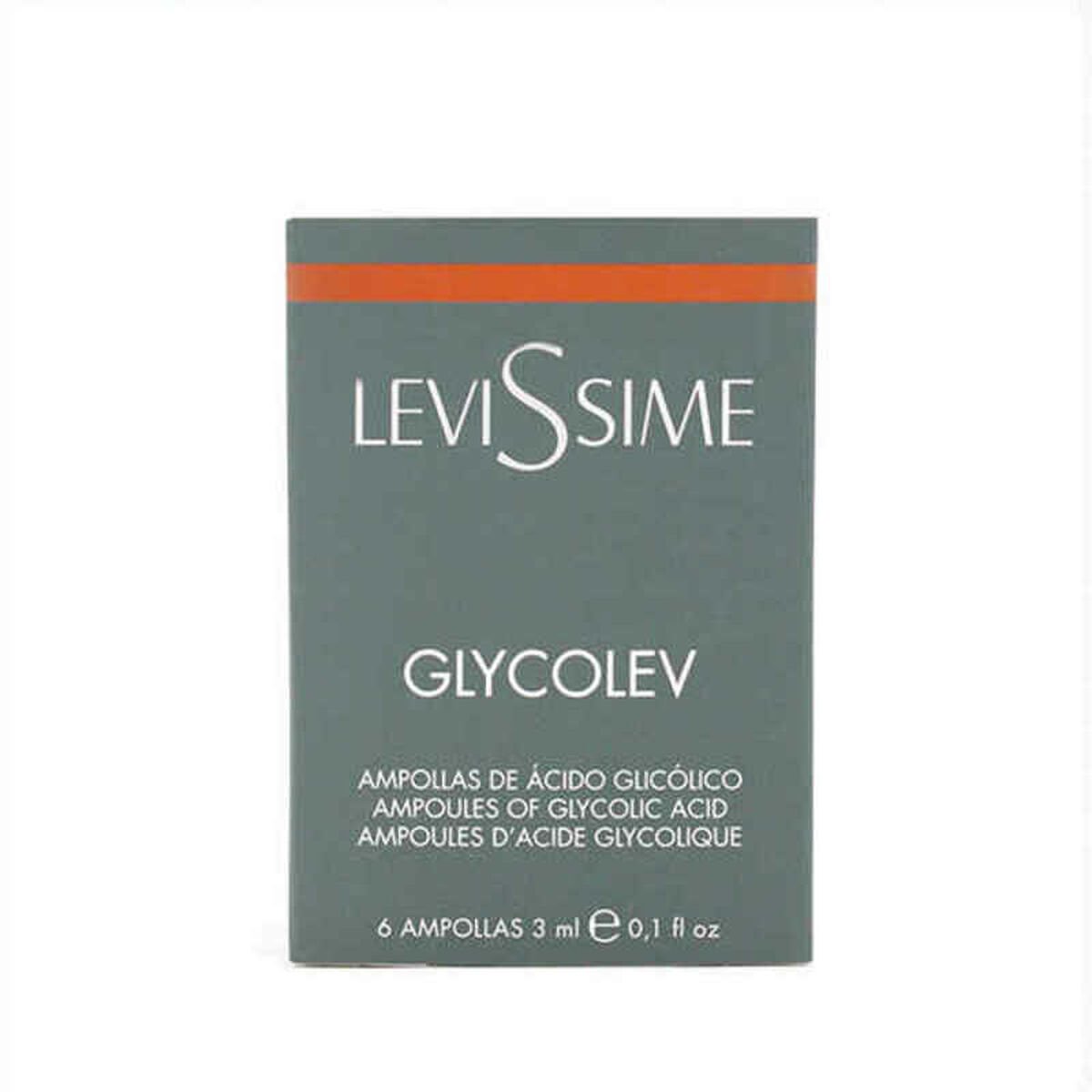 Bilde av Kroppskrem Levissime Ampollas Glycolev (6 x 3 ml) - Kjøp Levissime produkter online.