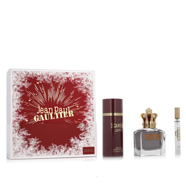 Bilde av Sett herre parfyme Jean Paul Gaultier Scandal Pour Homme EDT 3 Deler - Kjøp Jean Paul Gaultier produkter online.