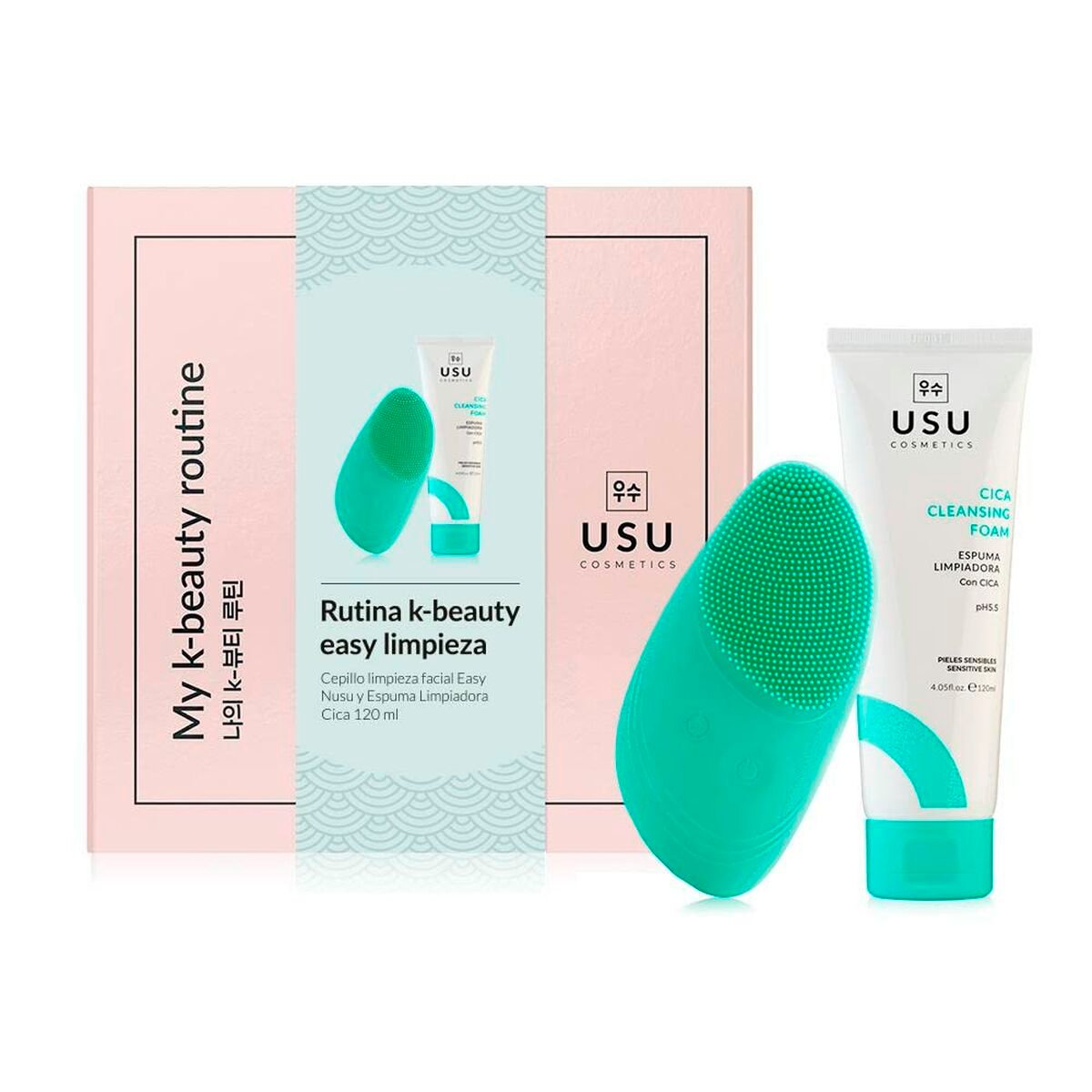 Bilde av Unisex Kosmetisk Sett USU Cosmetics My K-Beauty Easy Rutine 2 Deler - Kjøp USU Cosmetics produkter online.