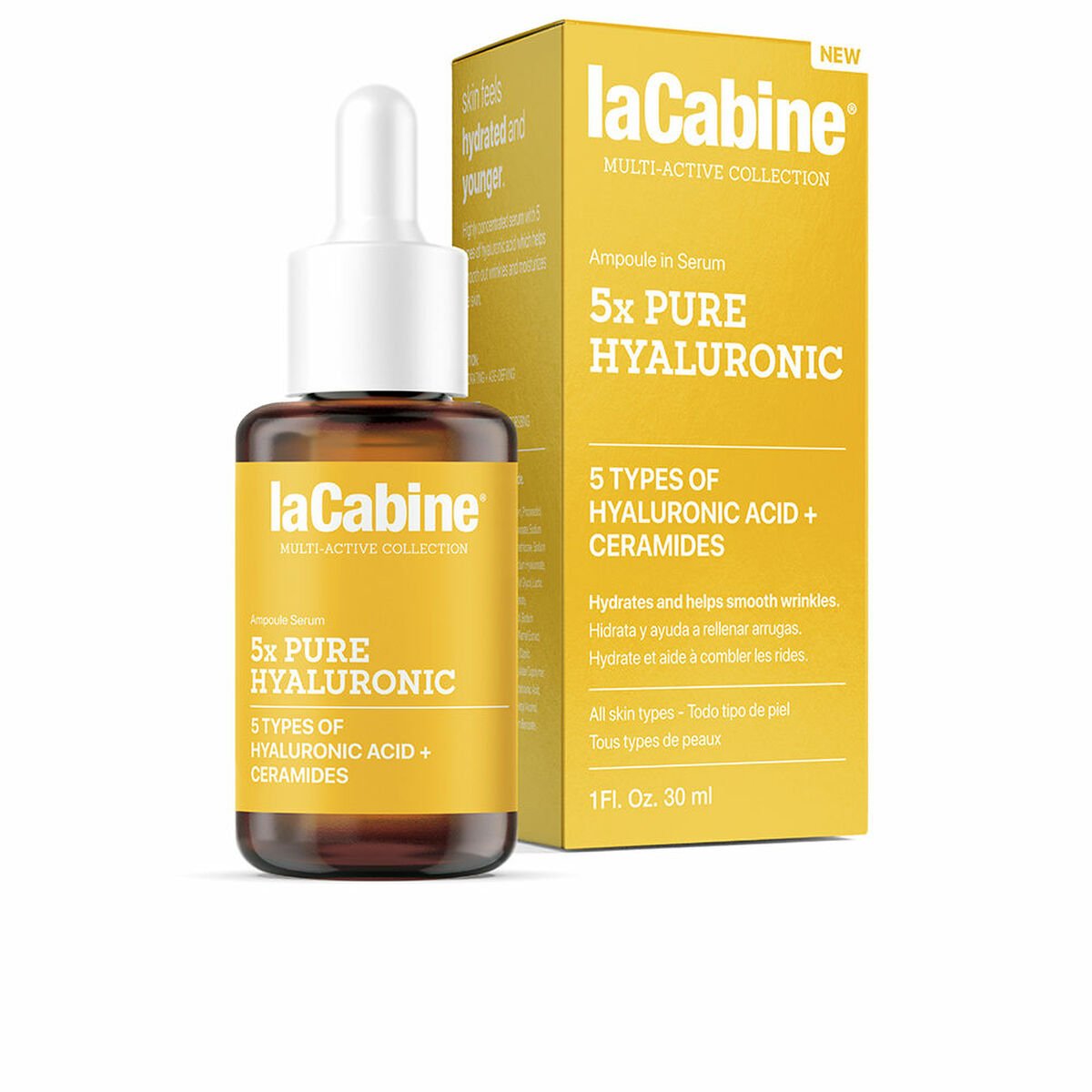 Bilde av Ansiktsserum laCabine X Pure Hyaluronic 30 ml - Kjøp laCabine produkter online.